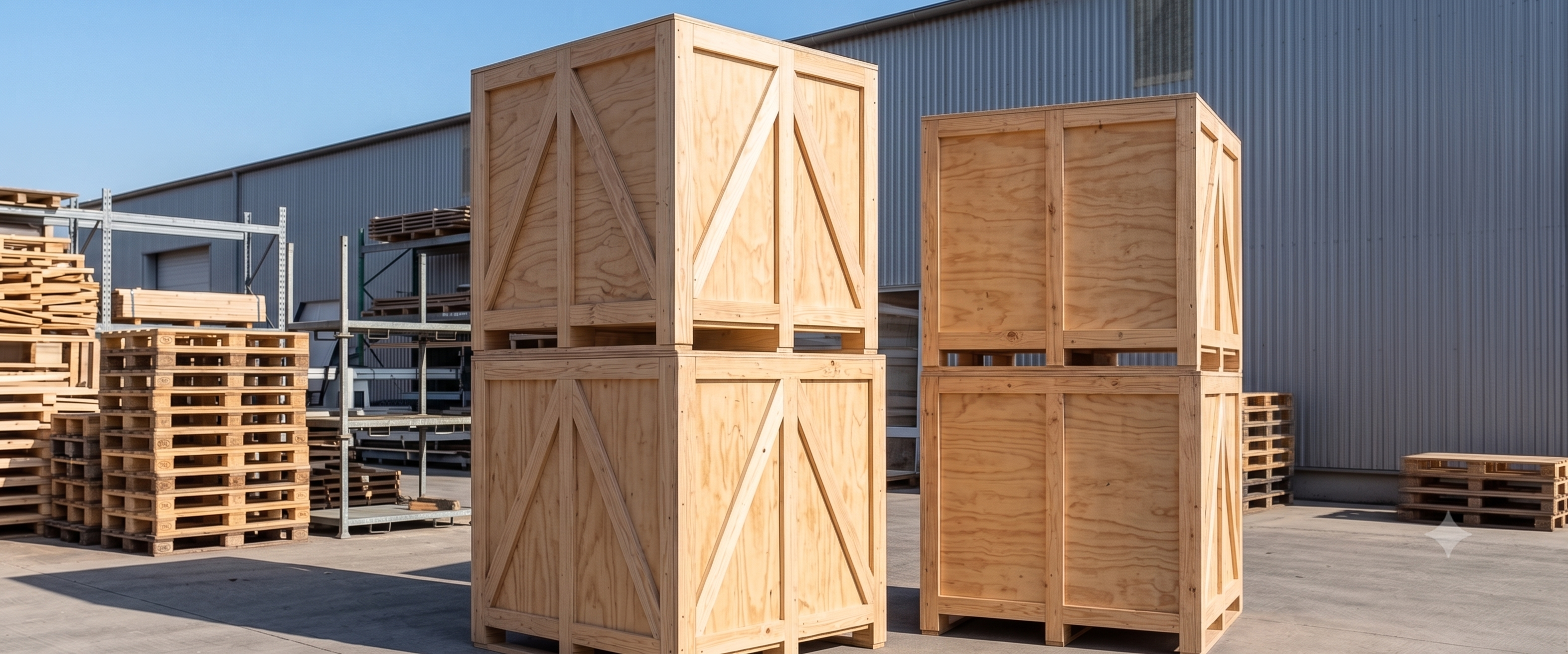 Ventajas estructurales del empaque de madera en la industria